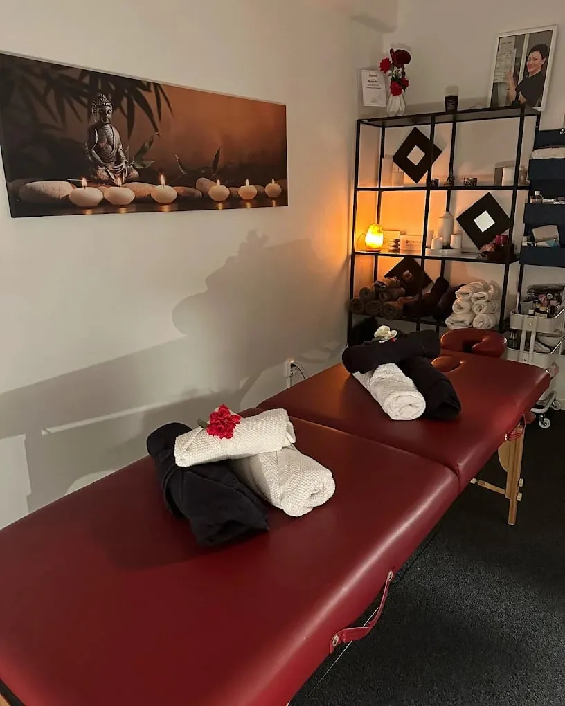 Behandlingsrummet hos Beauty by Rezi